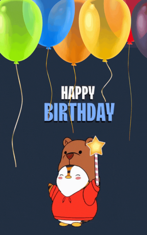 Animated Birthday Wish Image