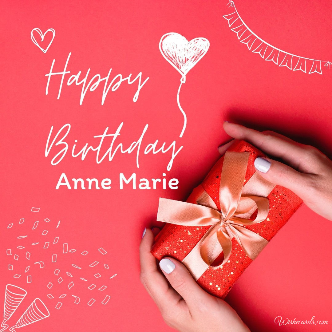 Anne Marie Happy Birthday