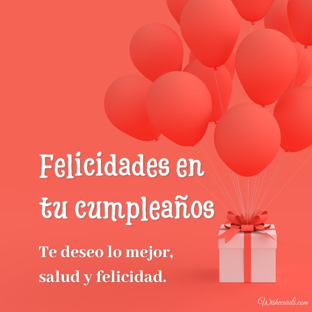 Argentine Happy Birthday Greeting Ecard