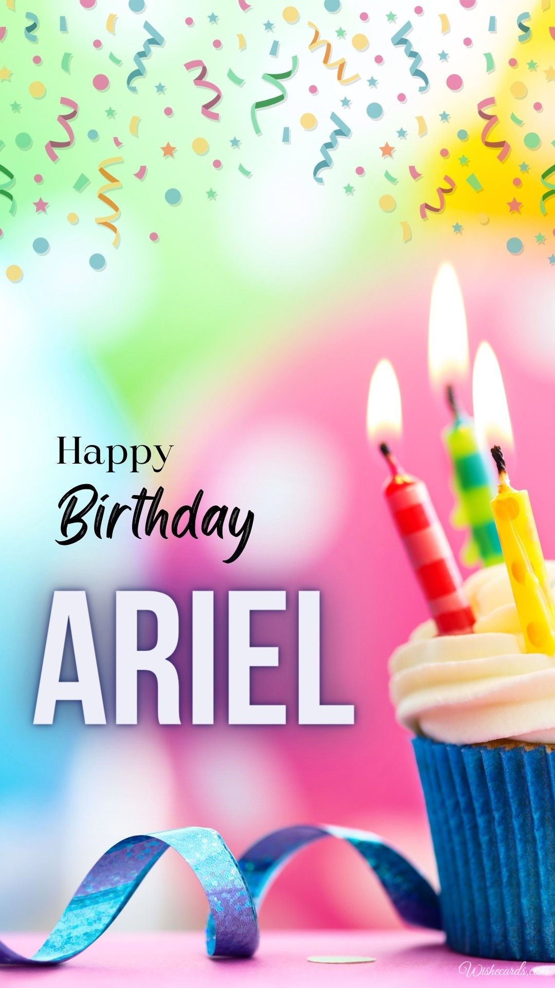 Ariel Happy Birthday Image