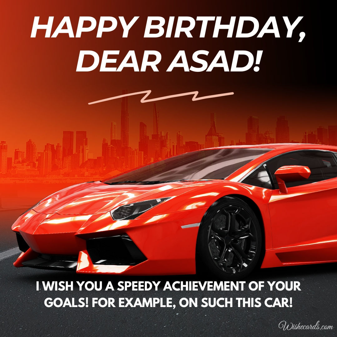 Asad Happy Birthday