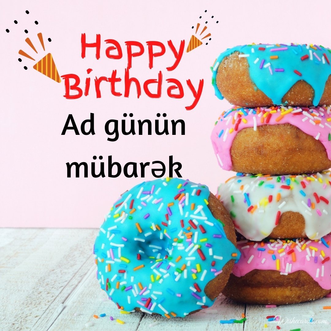 Azerbaijani Birthday Wish Ecard