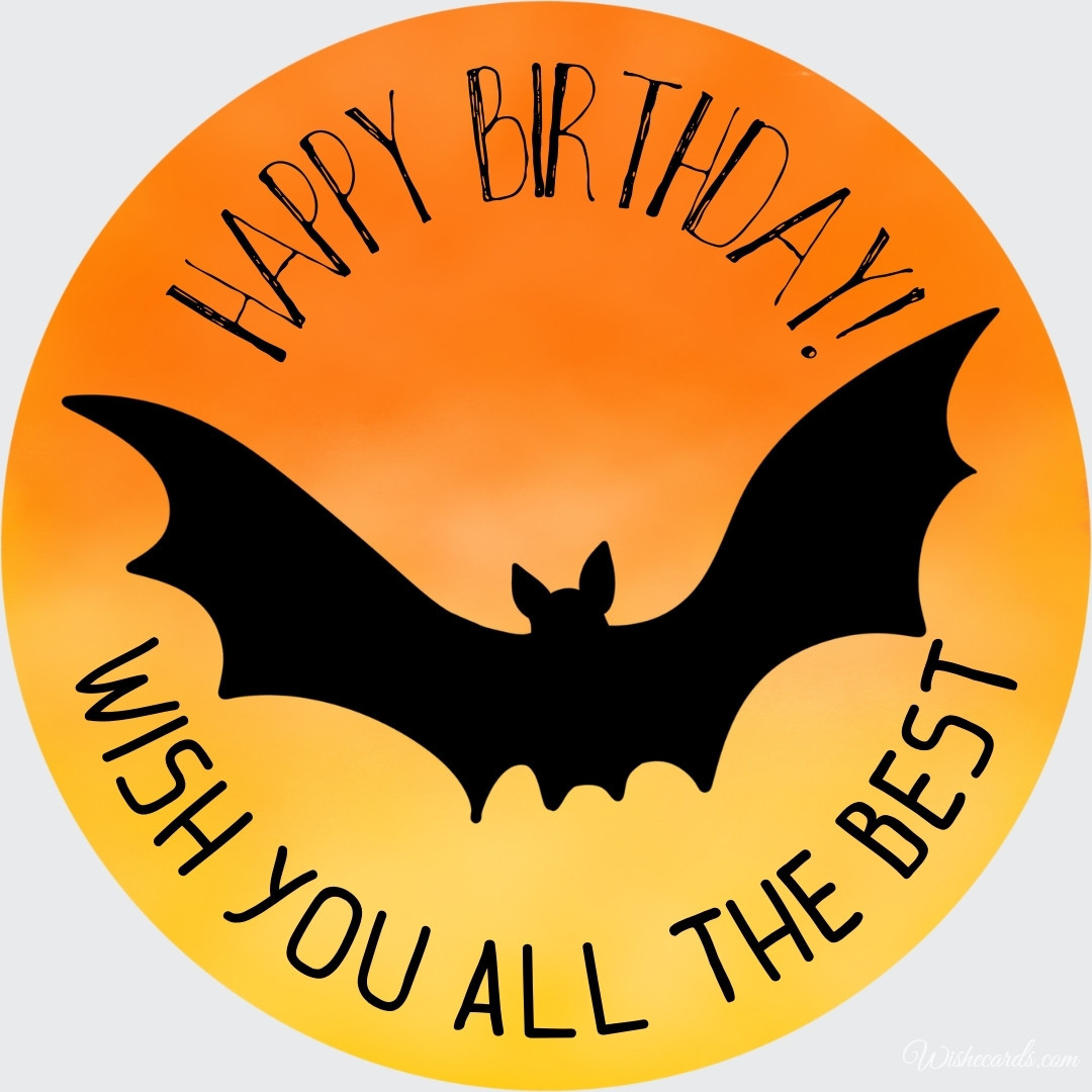 Batman Birthday Ecard