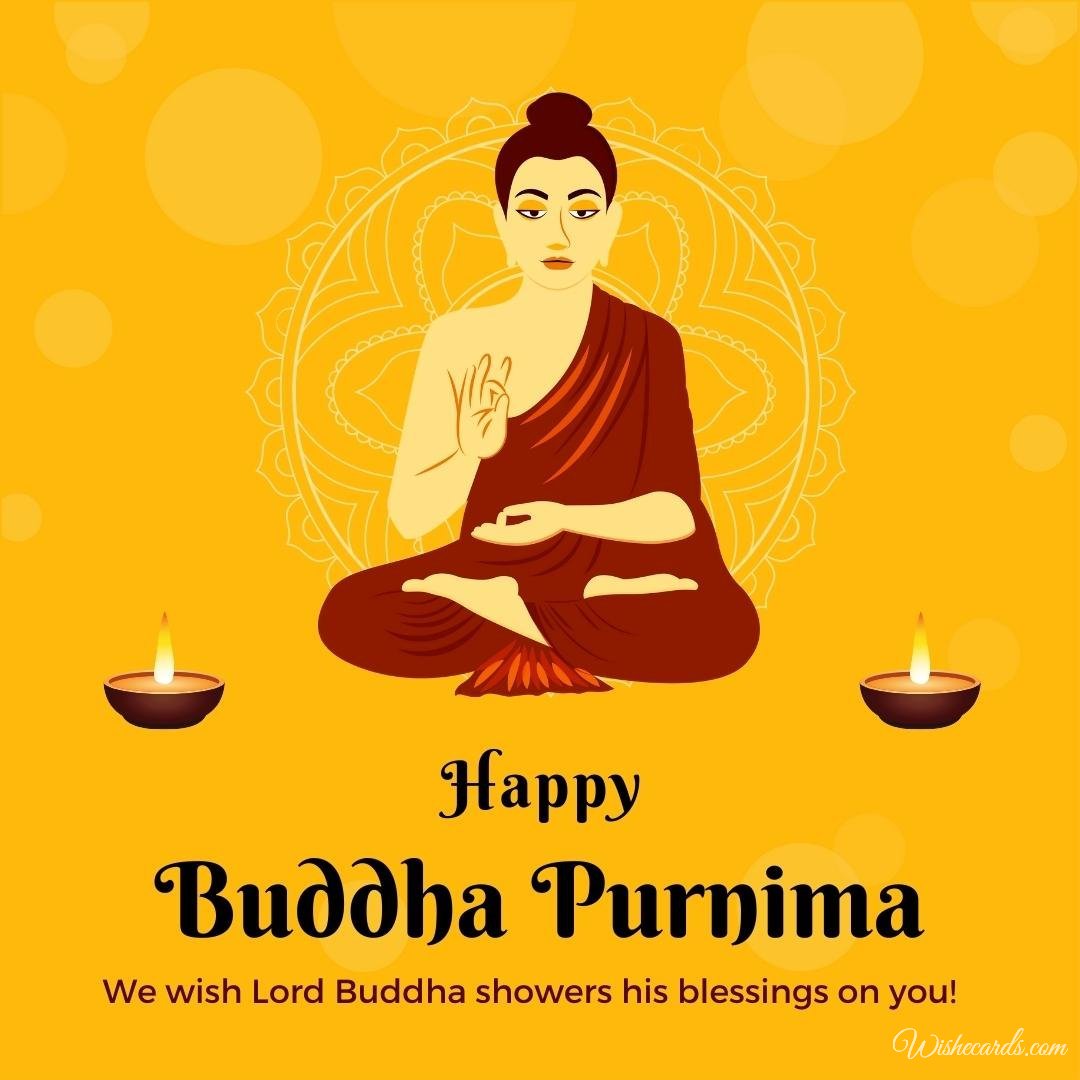 Beautiful Buddha Purnima Day Picture