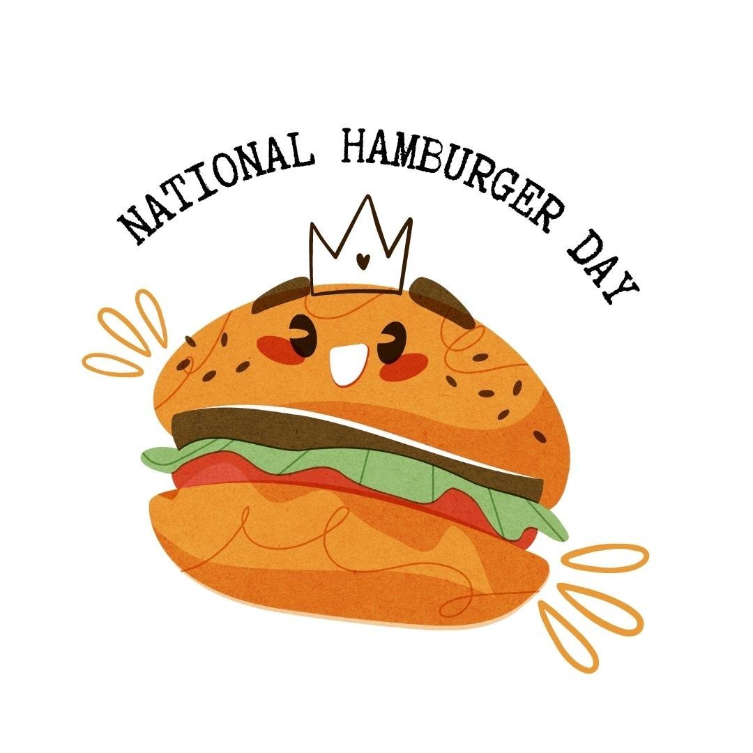 Beautiful National Hamburger Day Picture