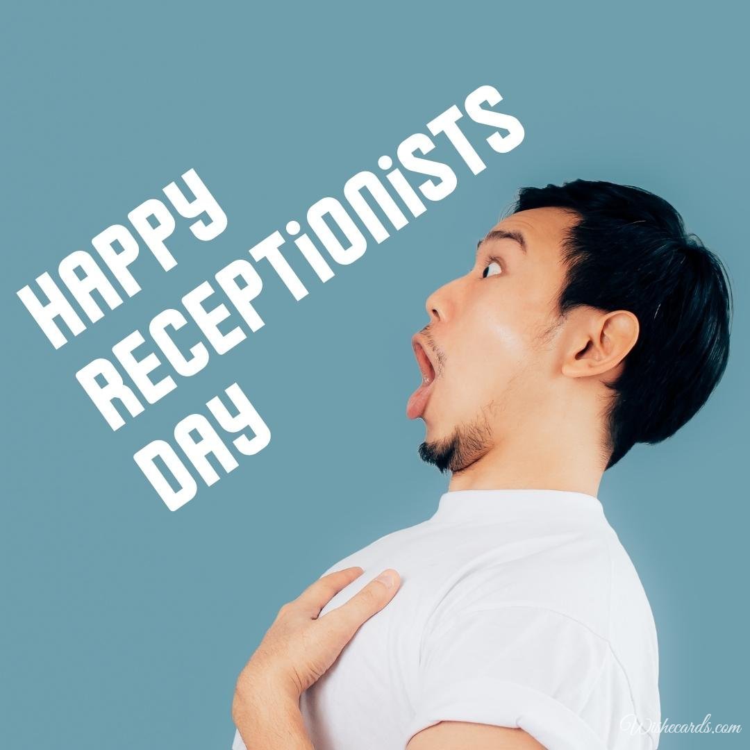 Beautiful National Receptionists Day Ecard