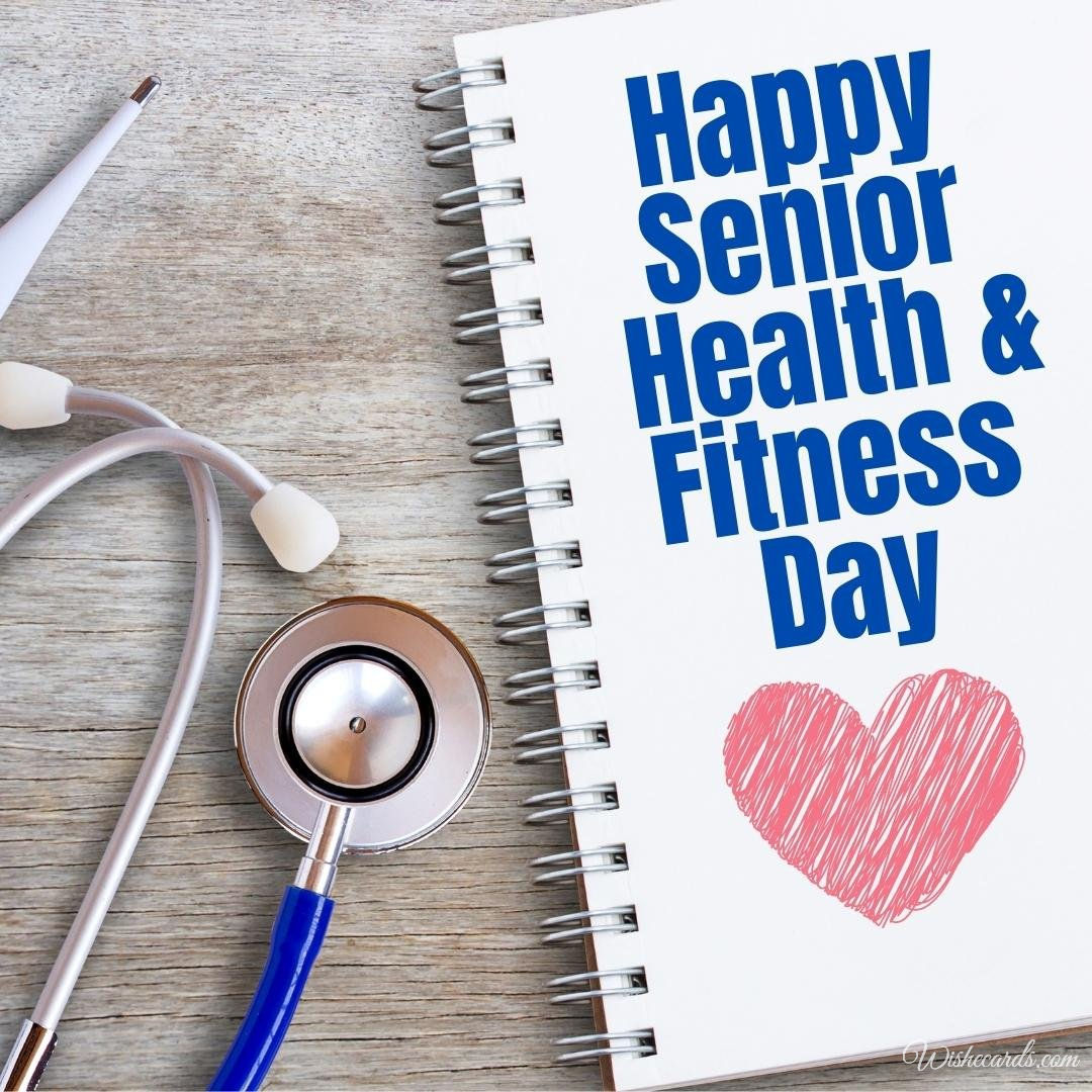 Beautiful National Senior Health & Fitness Day Picture