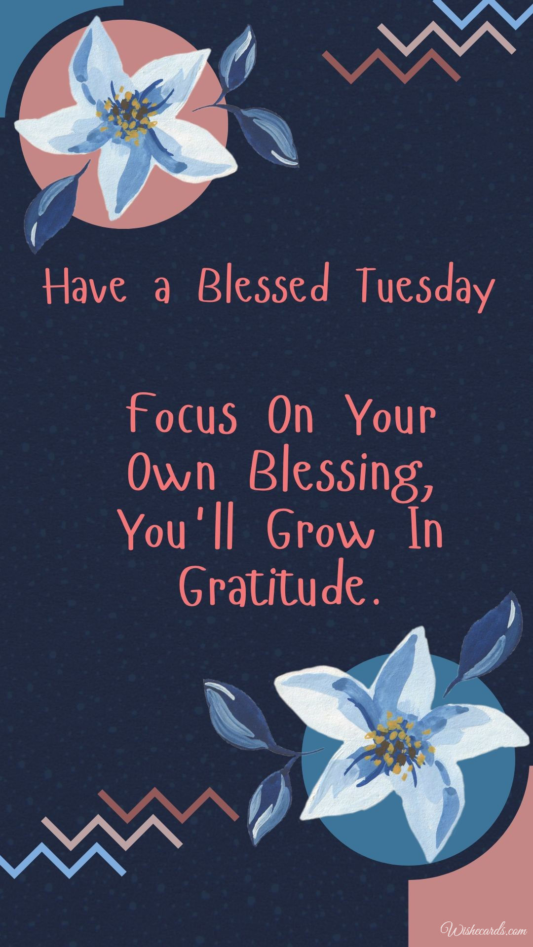 Beautiful Tuesday Blessing Image