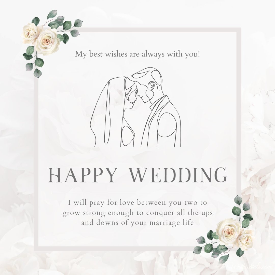 Beautiful Wedding Image For Groom With Text