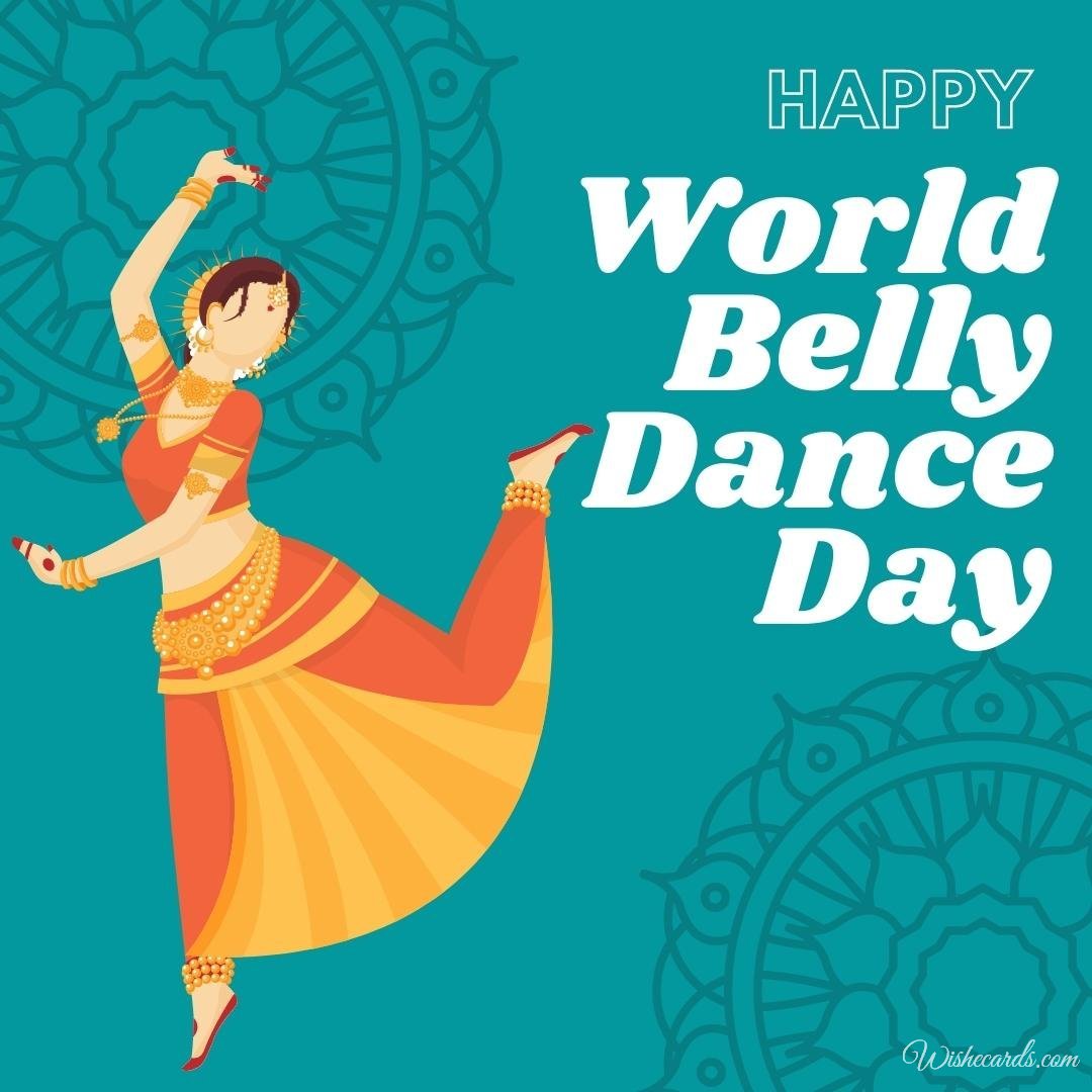 Beautiful World Belly Dance Day Picture