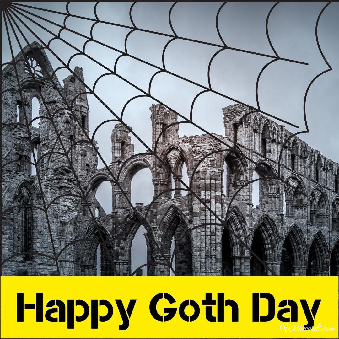 Beautiful World Goth Day Picture