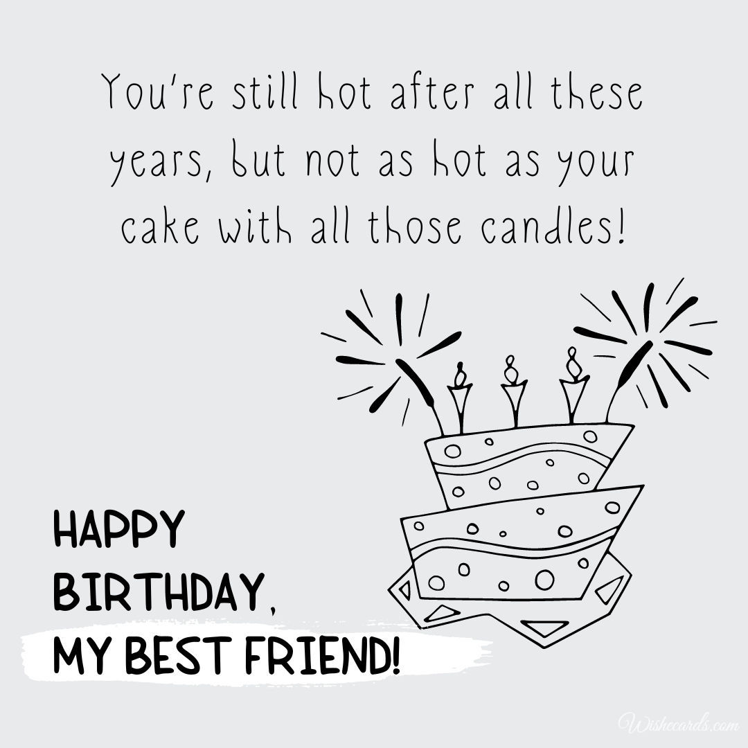 Best Friend Birthday Card