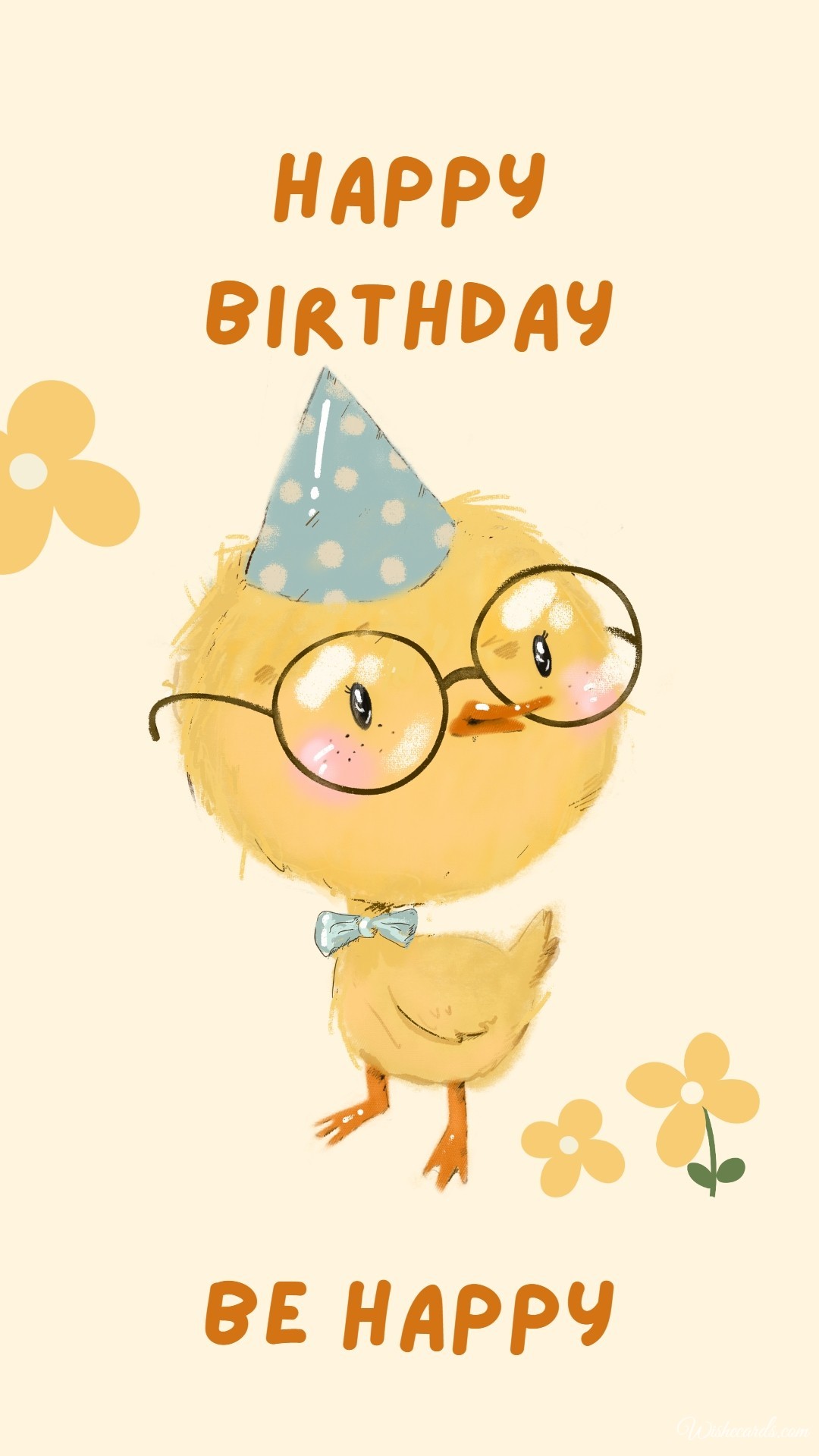 Birthday Card Duck