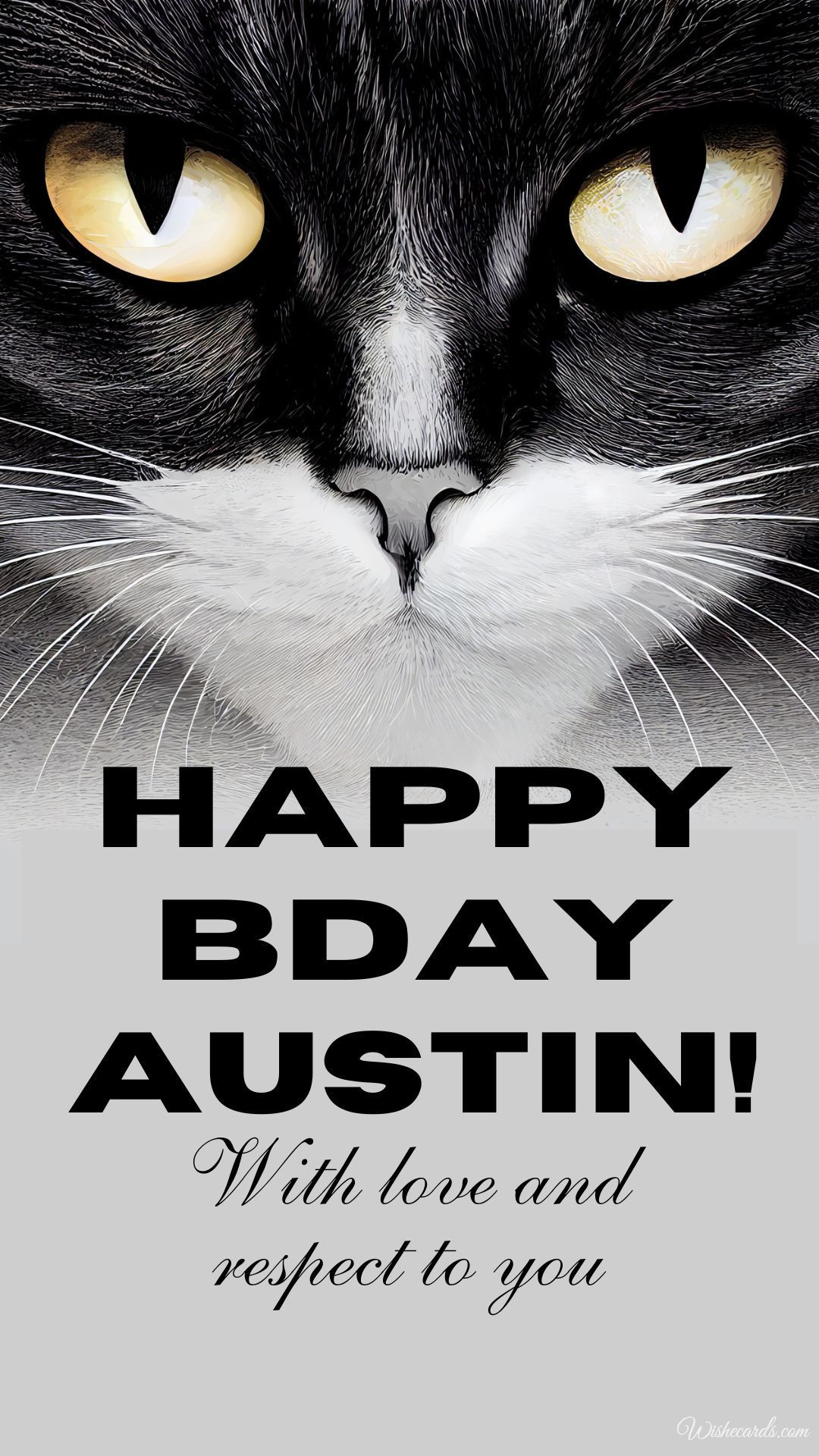 Birthday Card for Austin