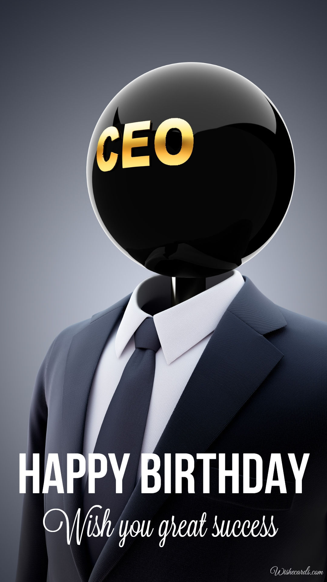 Birthday Card for CEO