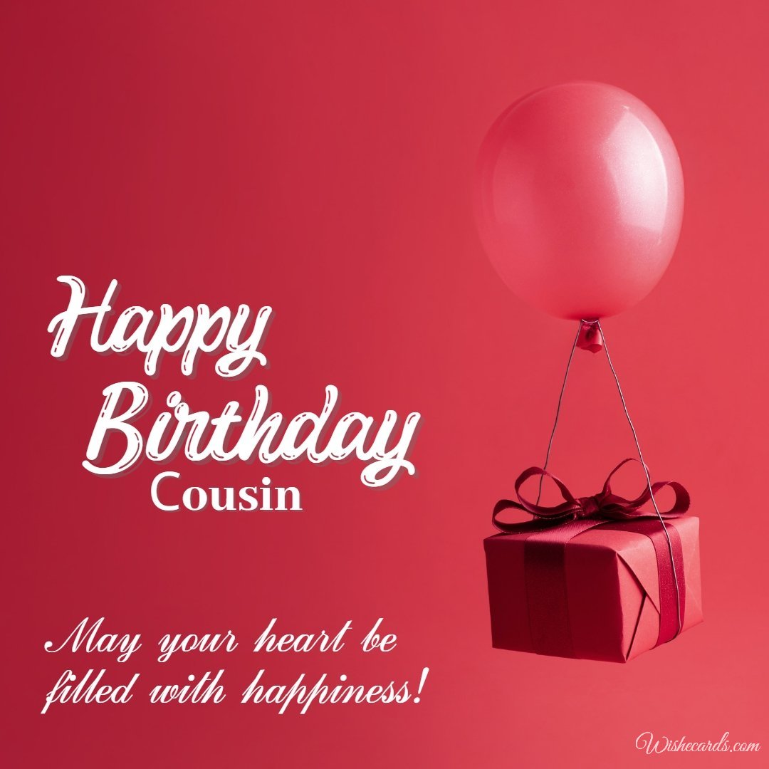 16 Beautiful Birthday Cards For Cousin With Wishes
