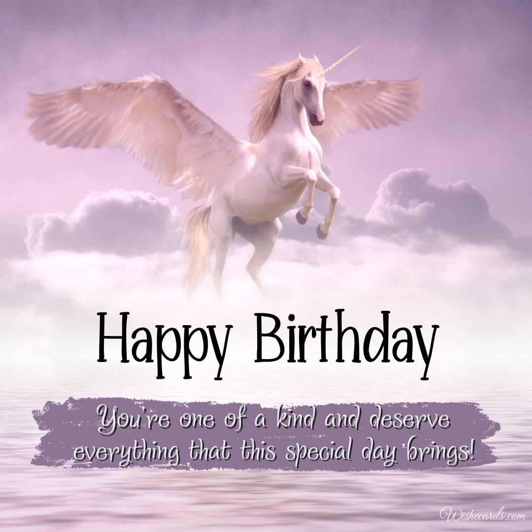 Birthday Card with Text
