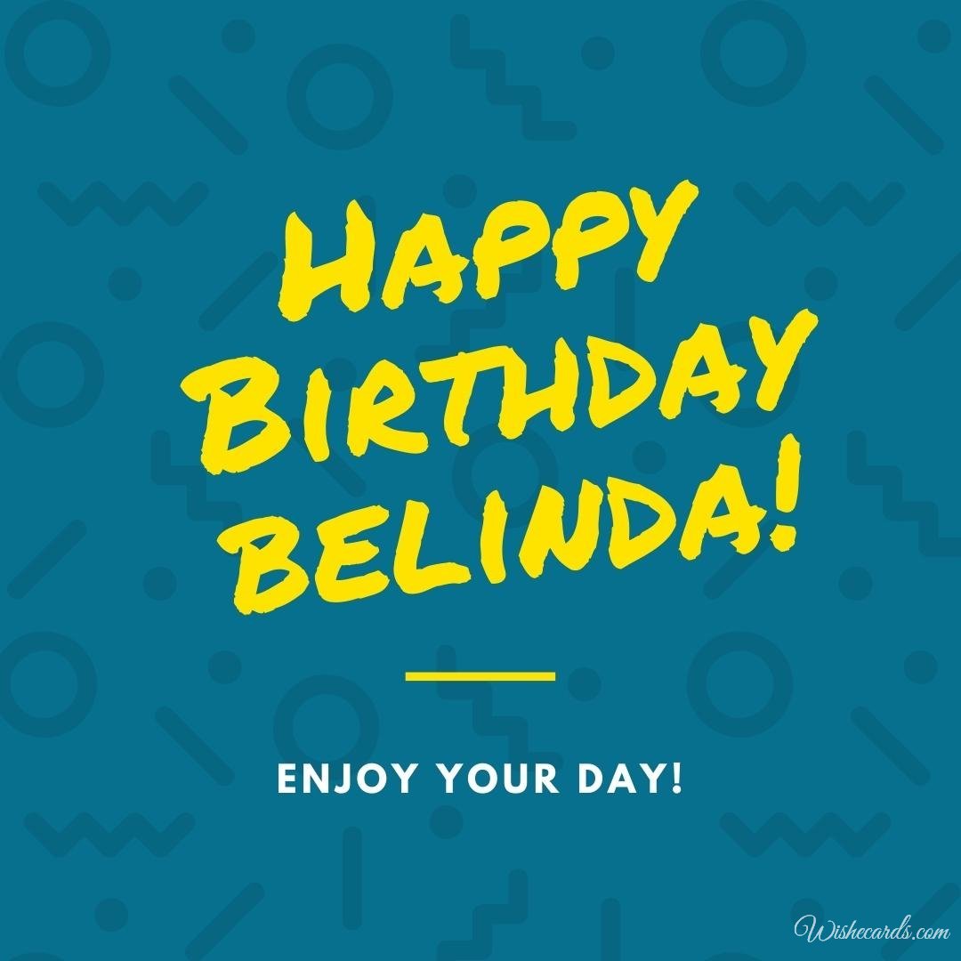 Birthday Ecard for Belinda