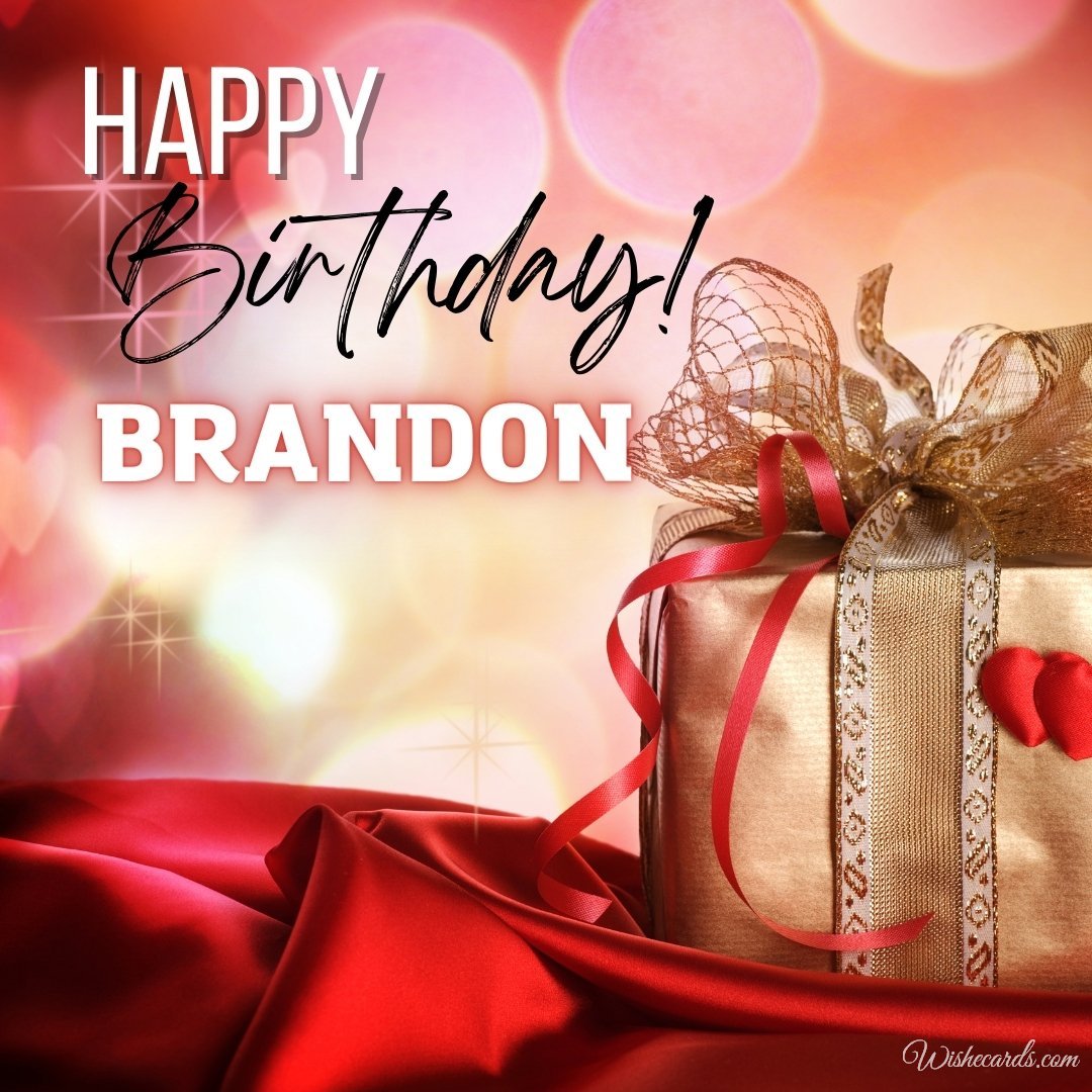 Birthday Ecard for Brandon