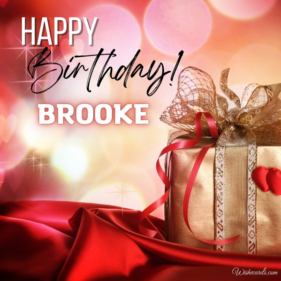 Birthday Ecard for Brooke