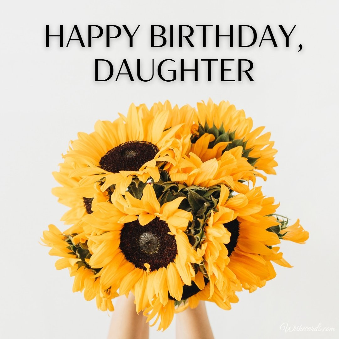 Birthday Ecard for Daughter