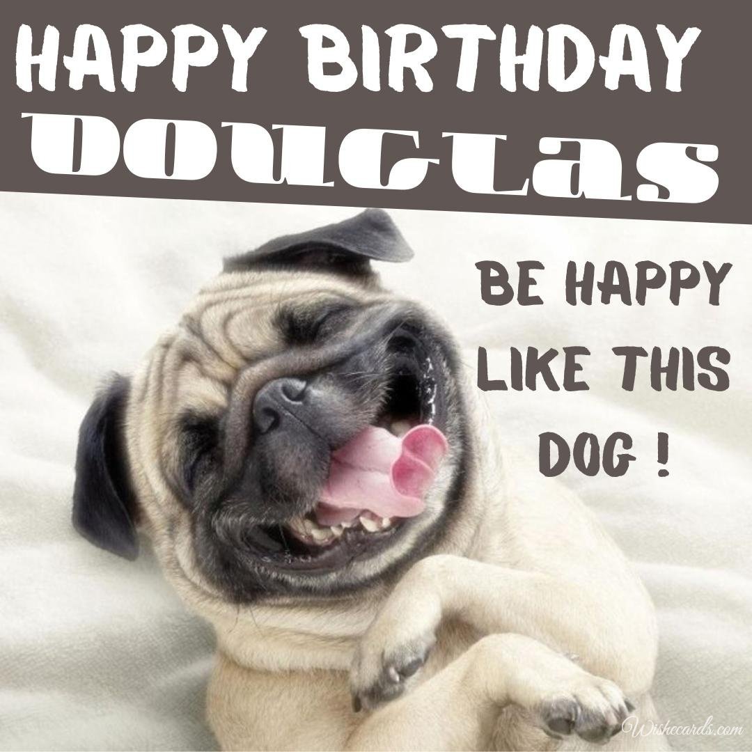 Birthday Ecard For Douglas