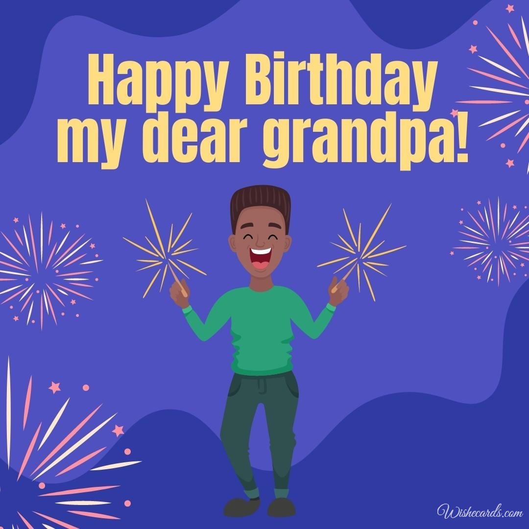 Birthday Ecard for Grandpa