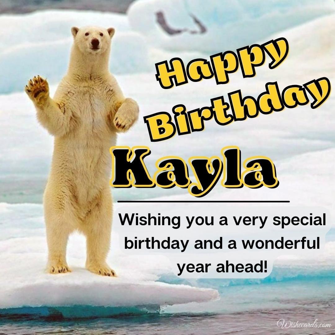 Birthday Ecard For Kayla