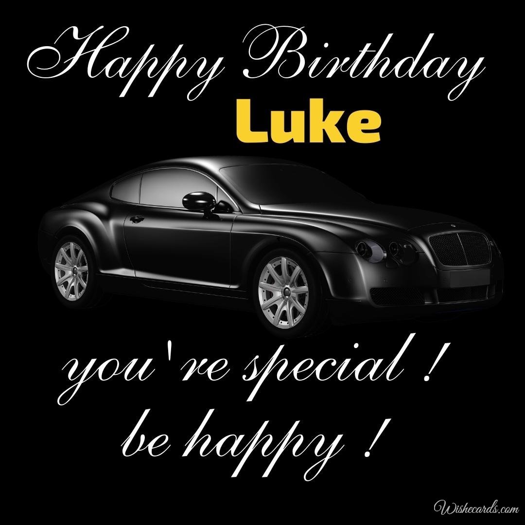 Birthday Ecard For Luke