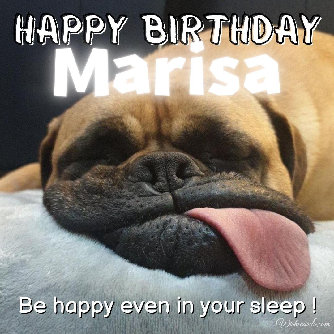 Birthday Ecard For Marisa
