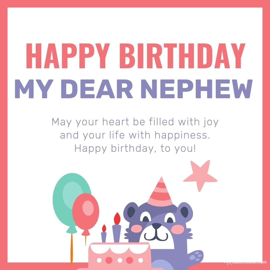 Birthday Ecard For Nephew
