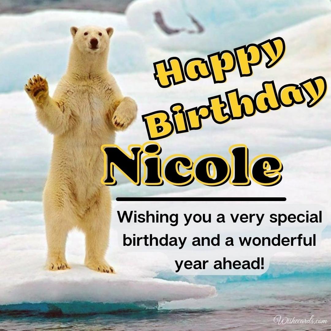 Birthday Ecard For Nicole