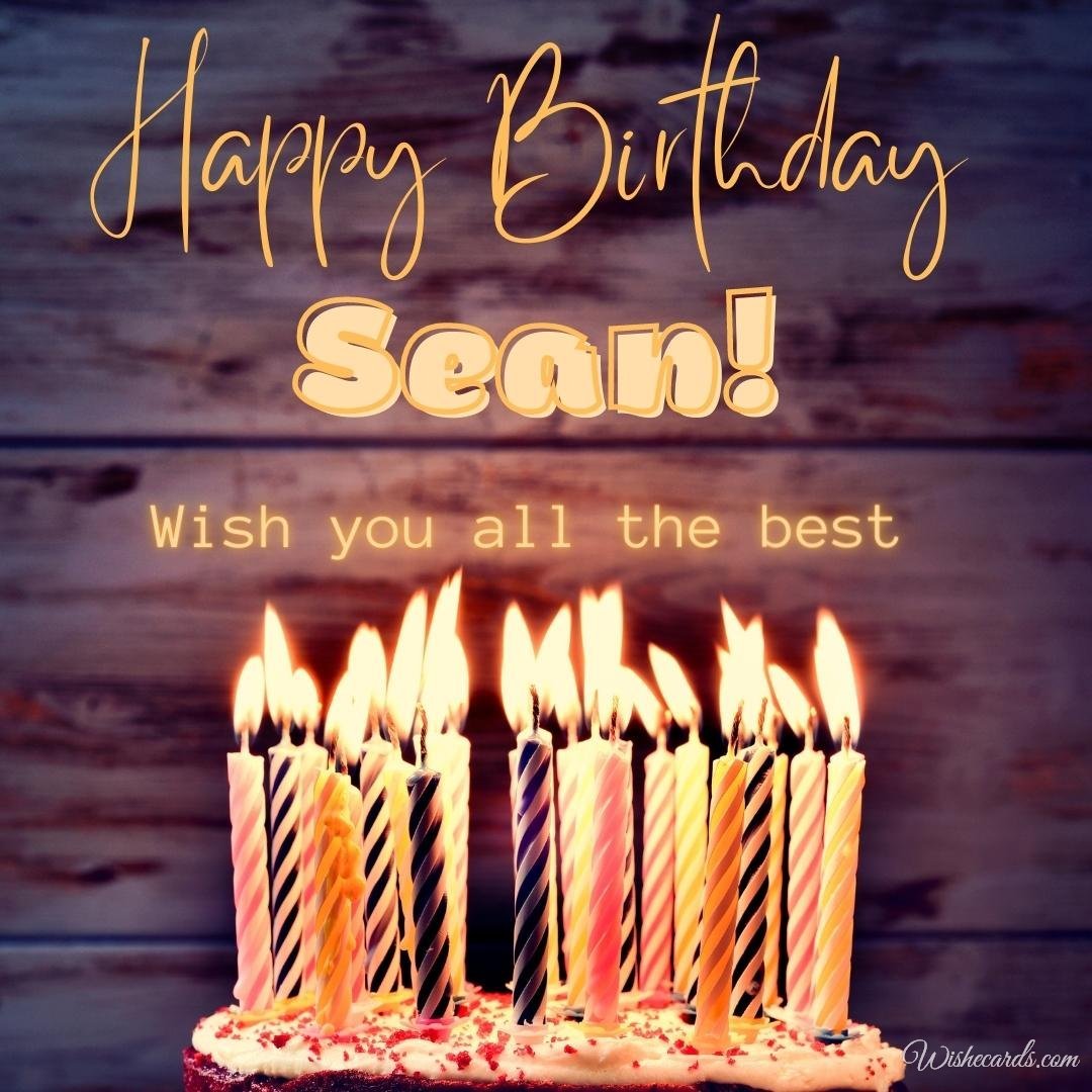 Birthday Ecard For Sean