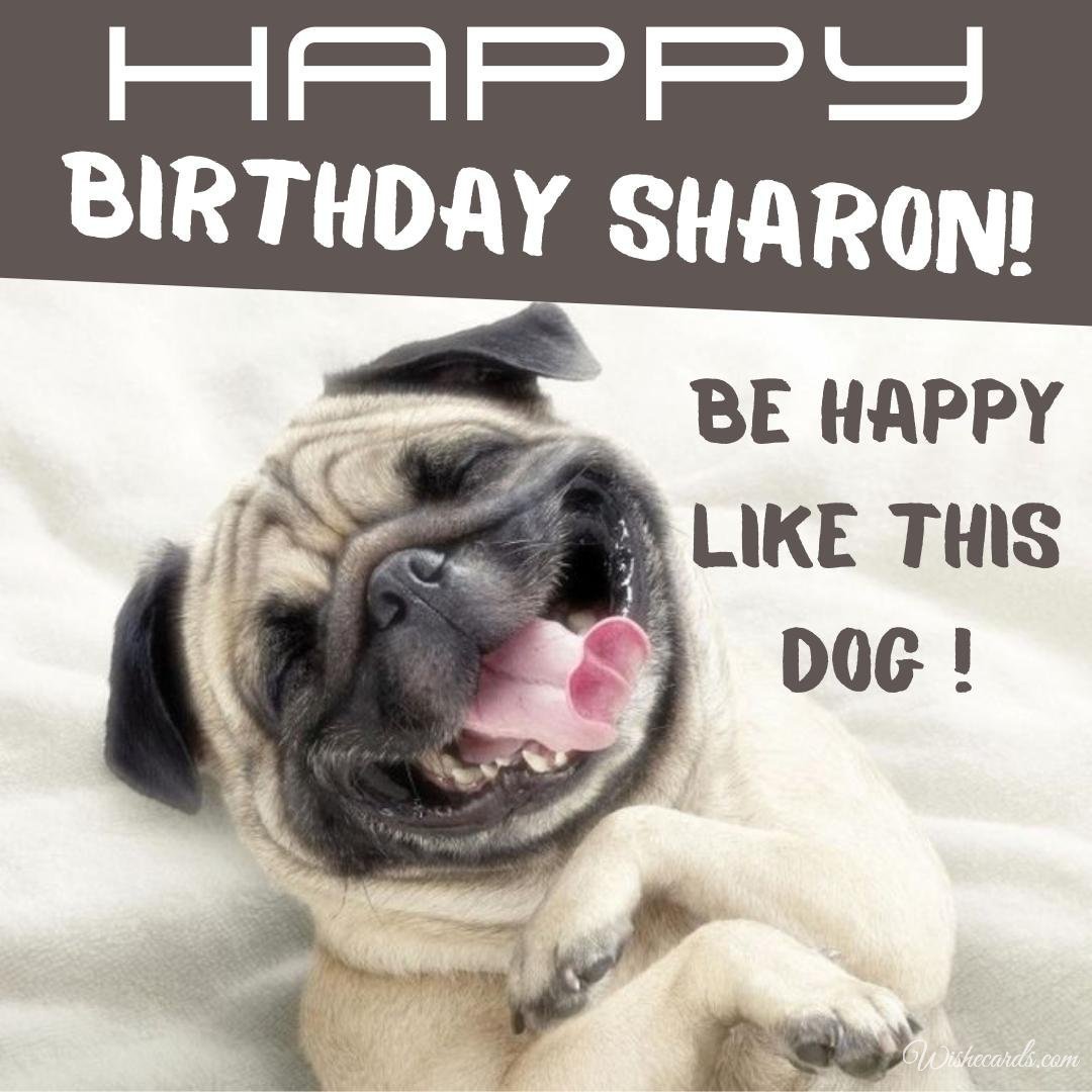 Birthday Ecard For Sharon