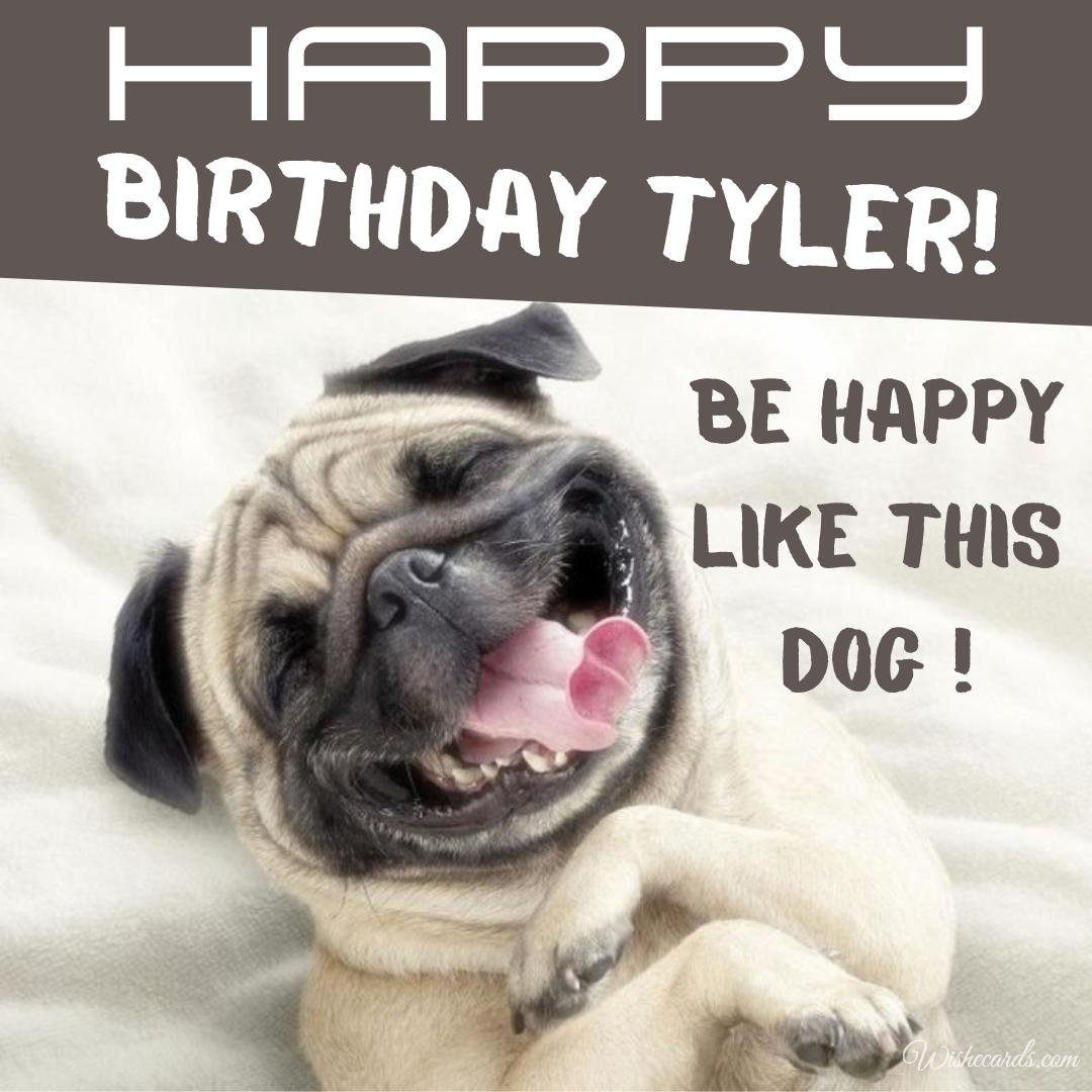Birthday Ecard For Tyler