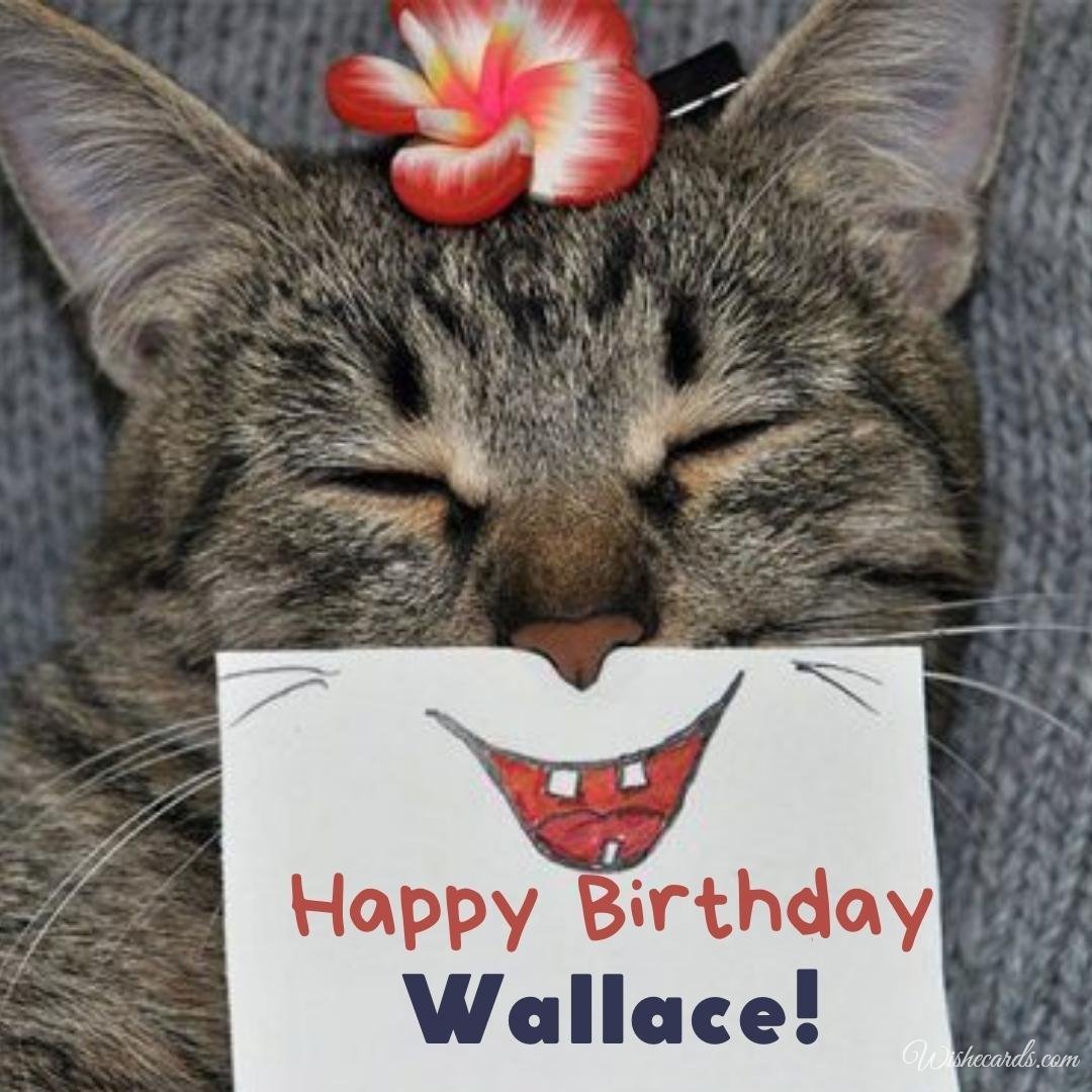 Birthday Ecard For Wallace