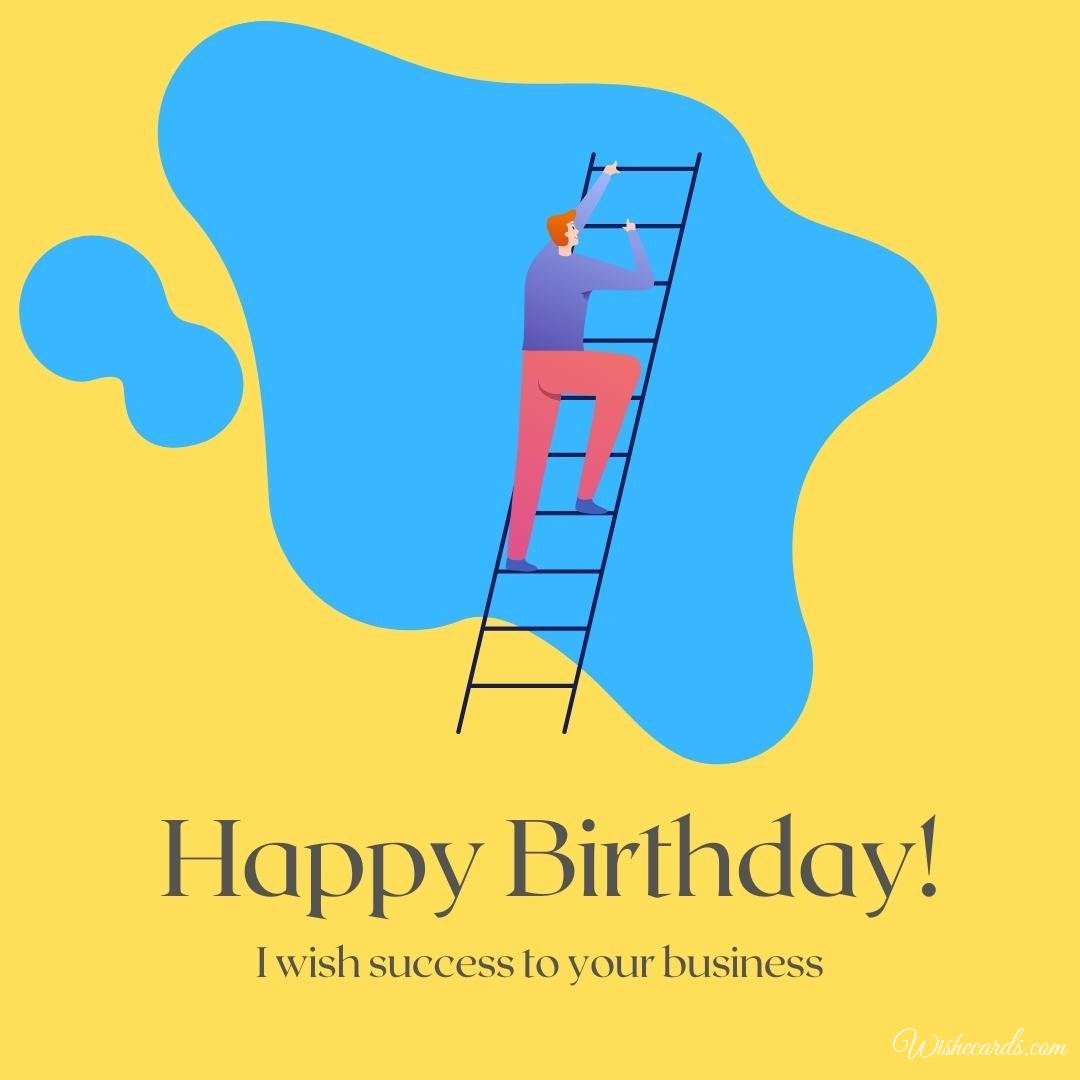 Birthday Greeting Corporate Ecard