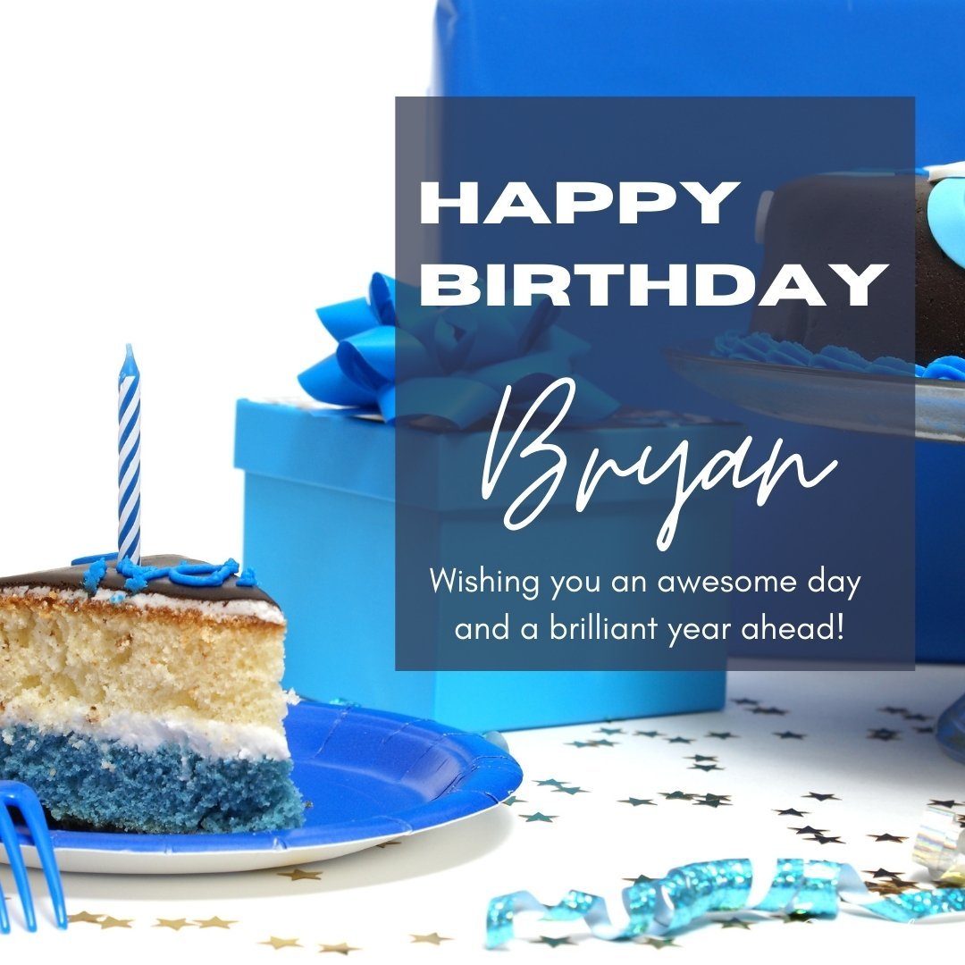 Birthday Greeting Ecard For Bryan