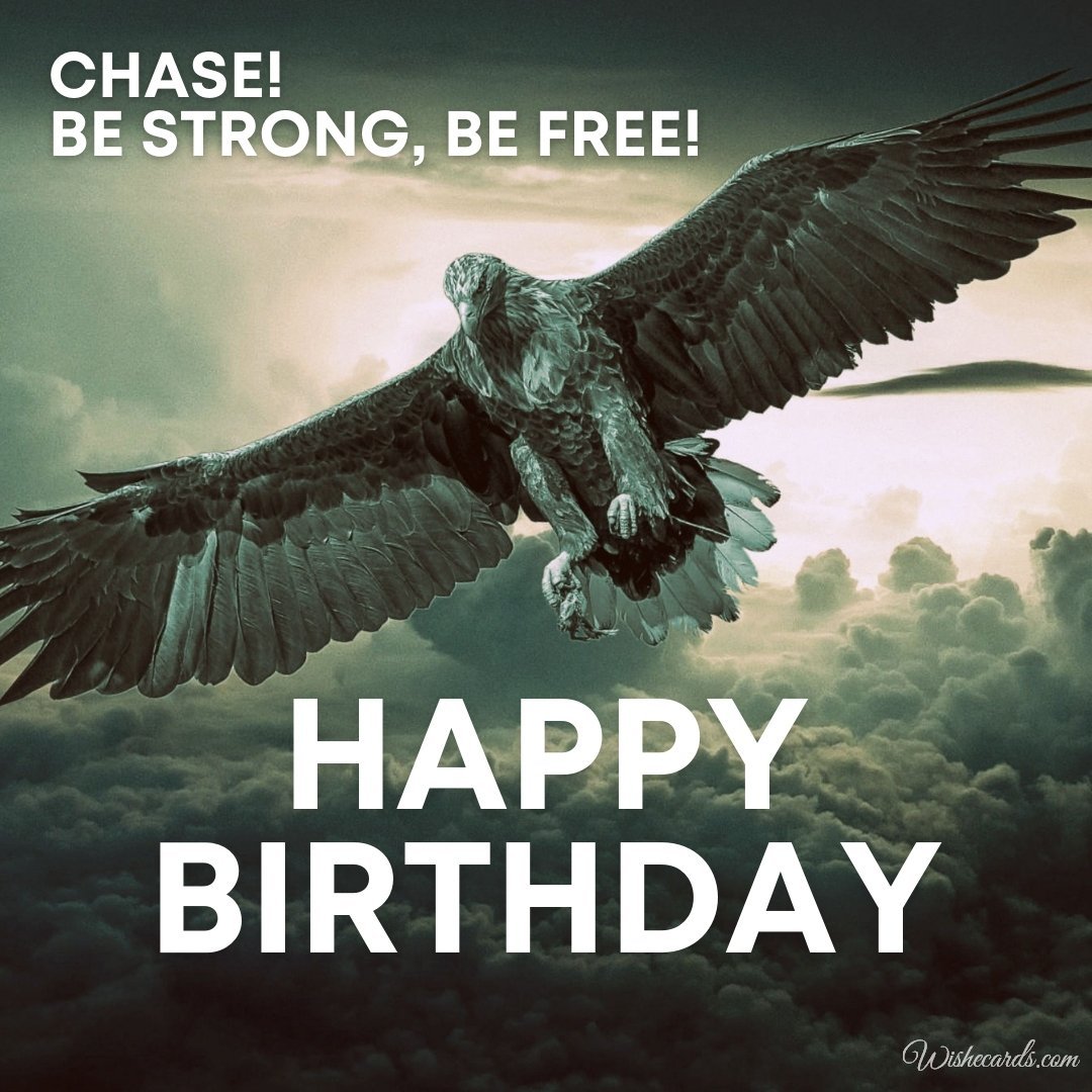 Birthday Greeting Ecard for Chase