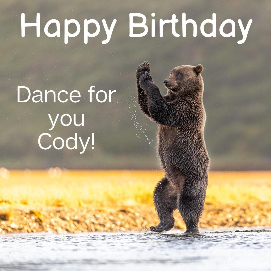 Birthday Greeting Ecard for Cody