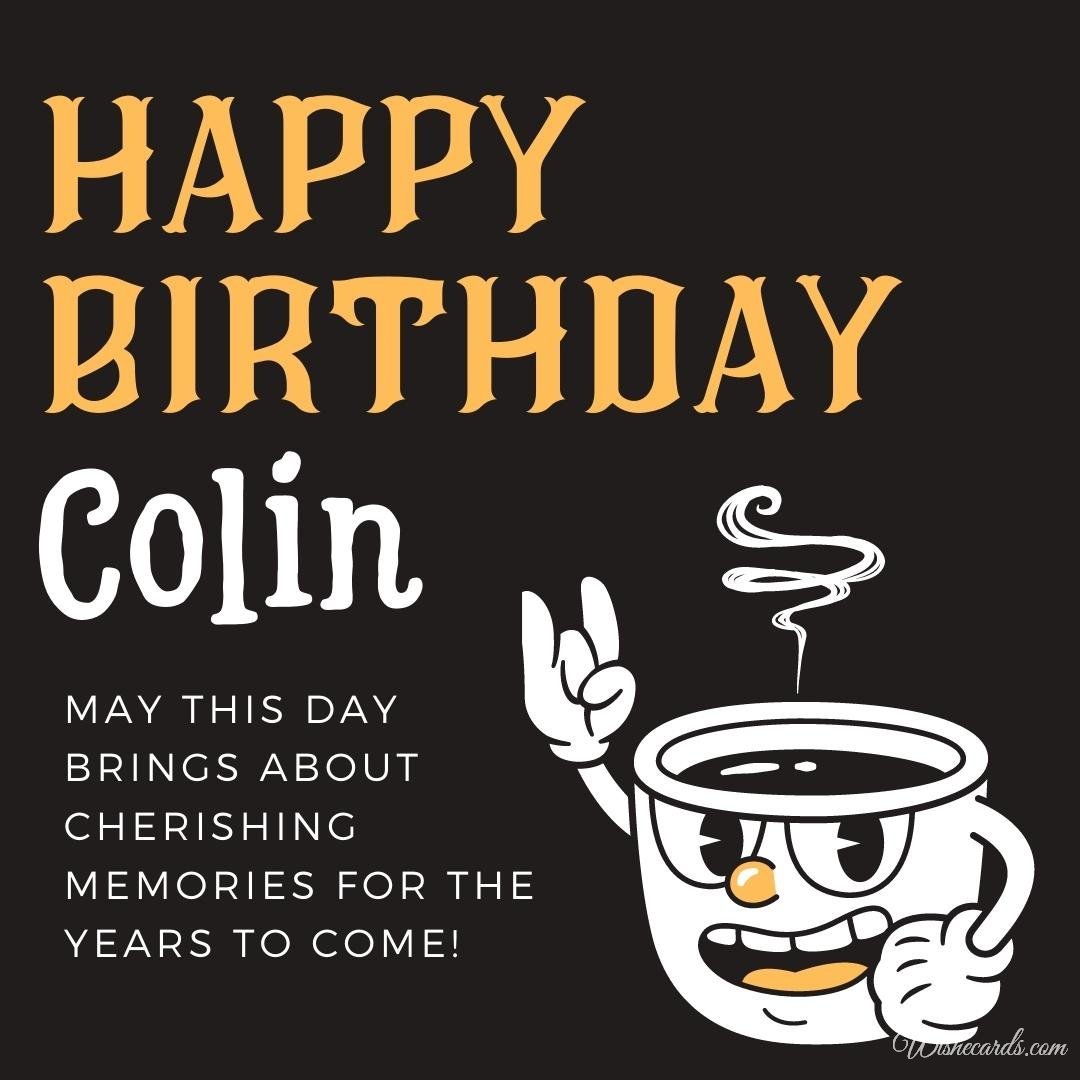 Birthday Greeting Ecard for Colin