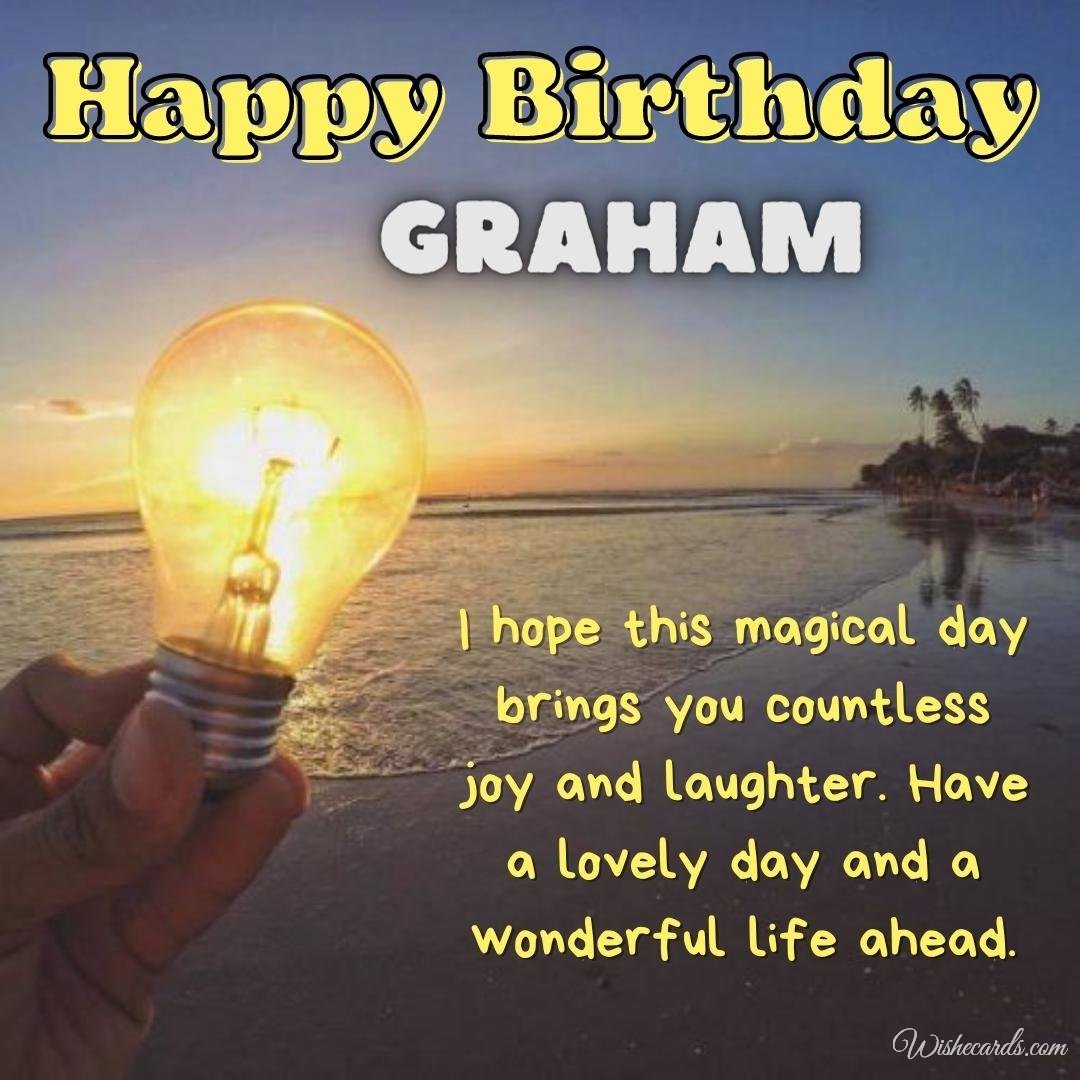 Birthday Greeting Ecard for Graham