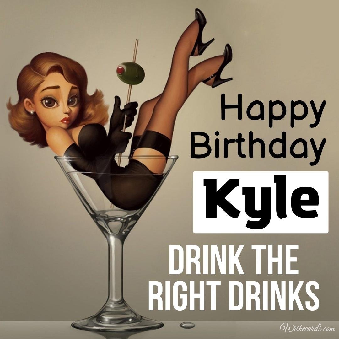 Birthday Greeting Ecard For Kyle