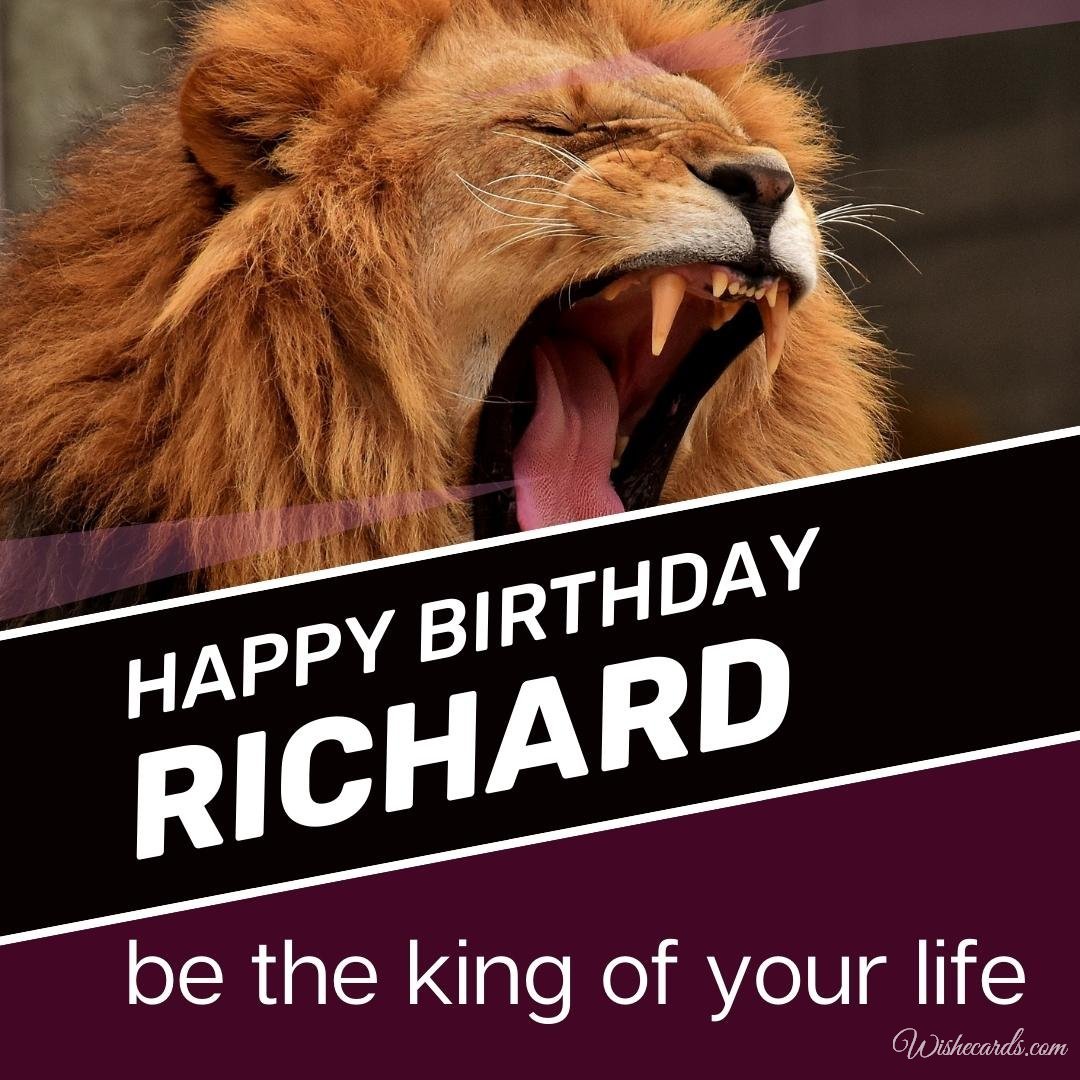 Birthday Greeting Ecard For Richard
