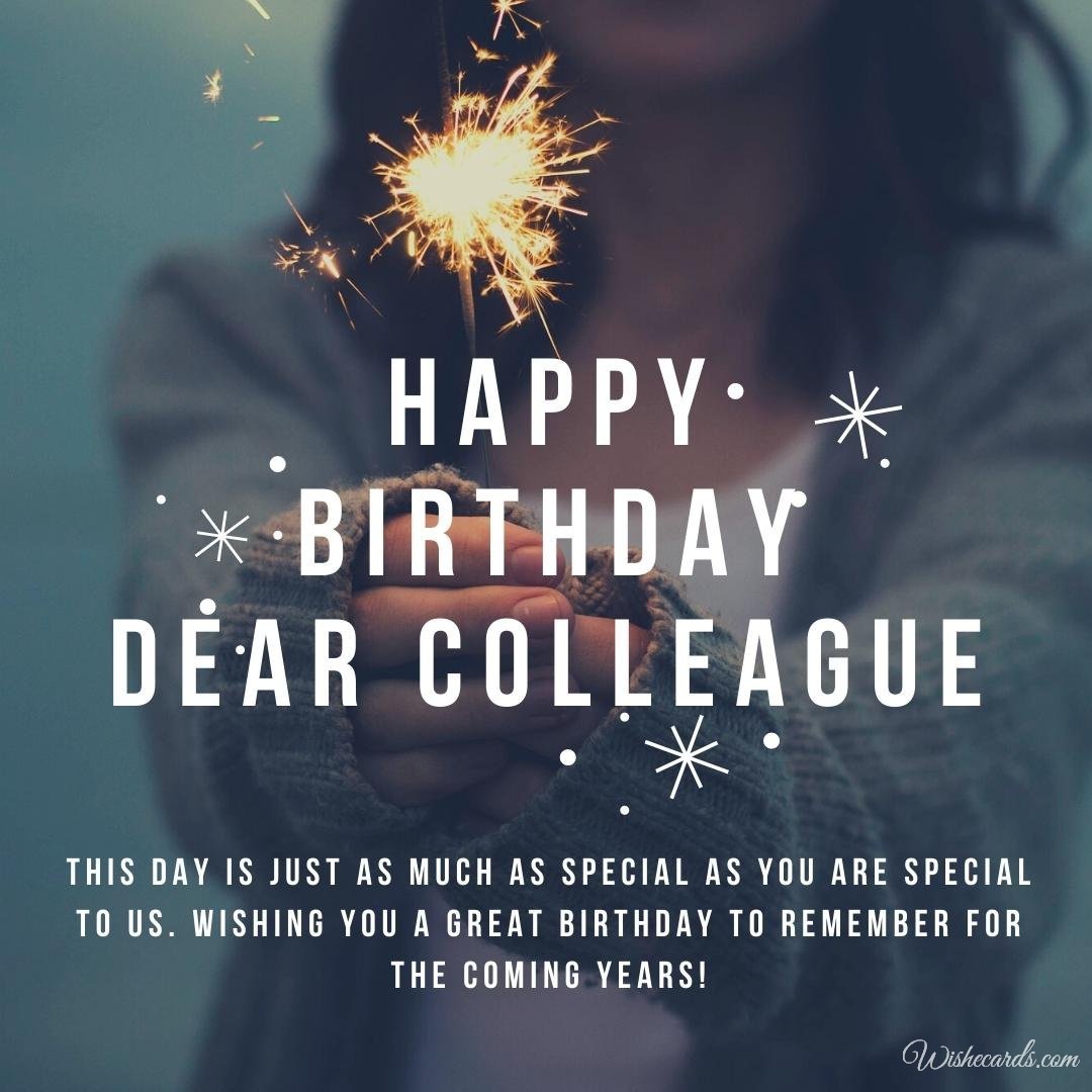Birthday Wish Corporate Ecard