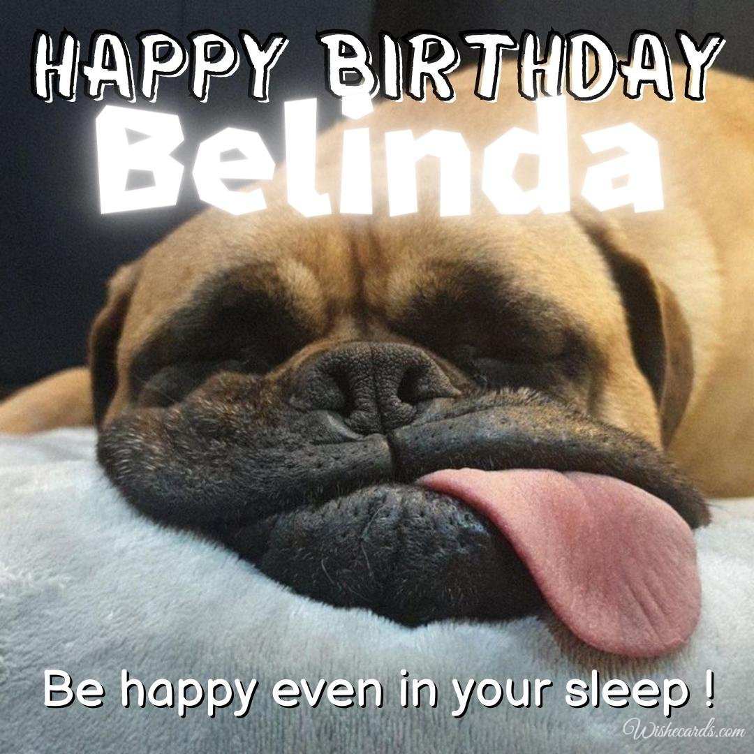 Birthday Wish Ecard For Belinda