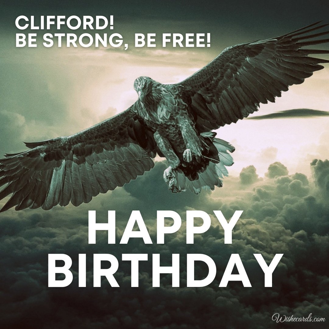 Birthday Wish Ecard for Clifford