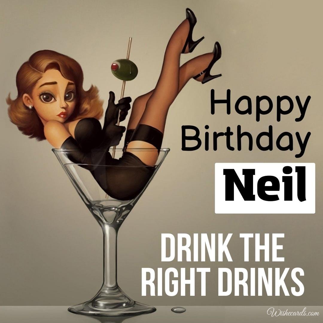 Birthday Wish Ecard For Neil