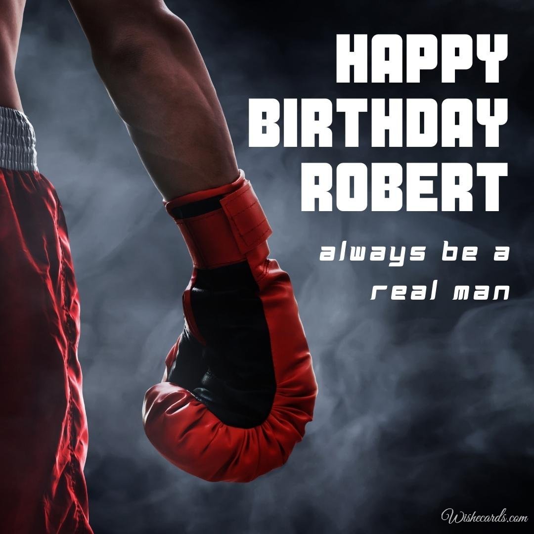 Birthday Wish Ecard For Robert
