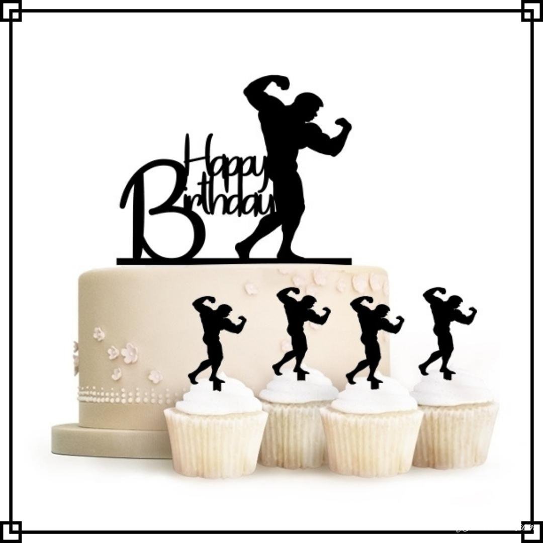 Birthday Wish Ecard to Bodybuilder